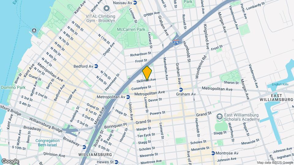 60 Skillman Ave Map and Location Details