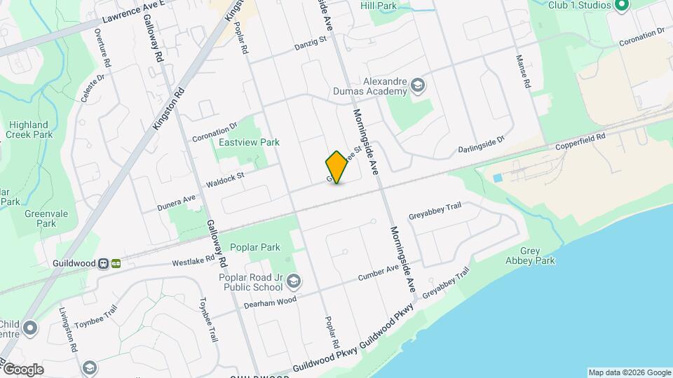 9 Syracuse Crescent Map and Location Details