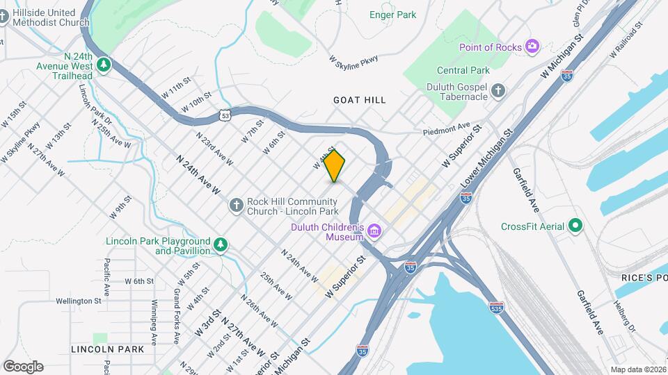 2110-2112 W 3rd St Map and Location Details