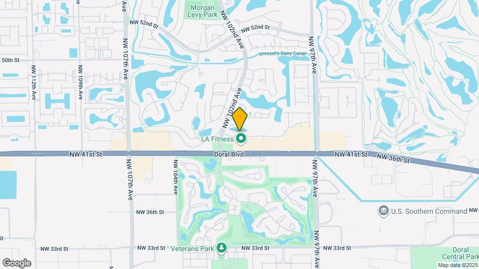 10099 NW 43rd Terrace Map and Location Details