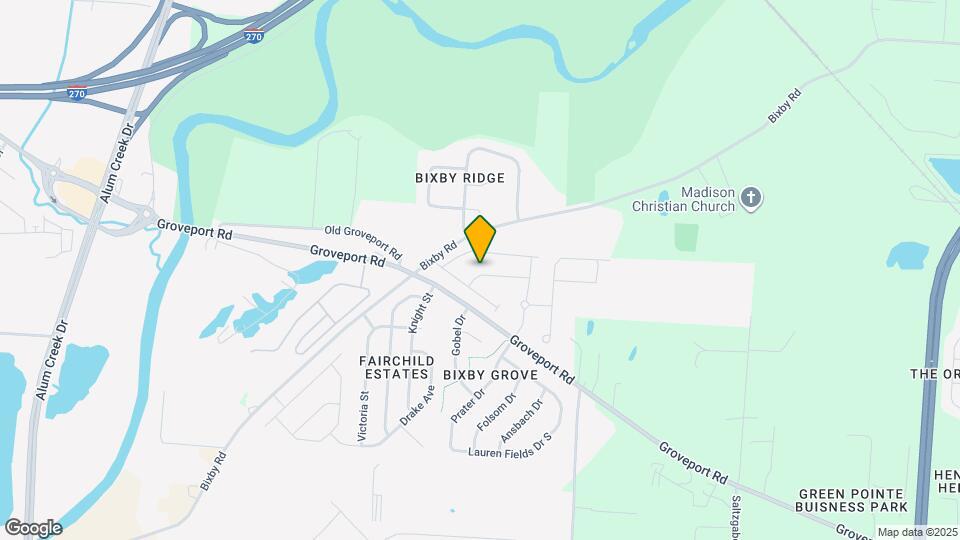 Redwood Obetz Map and Location Details