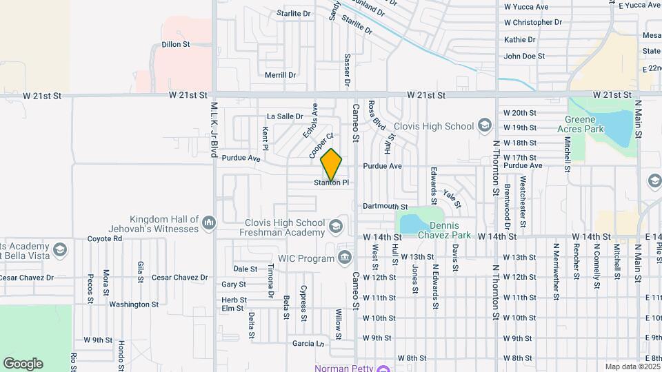 901 Stanton Pl Map and Location Details