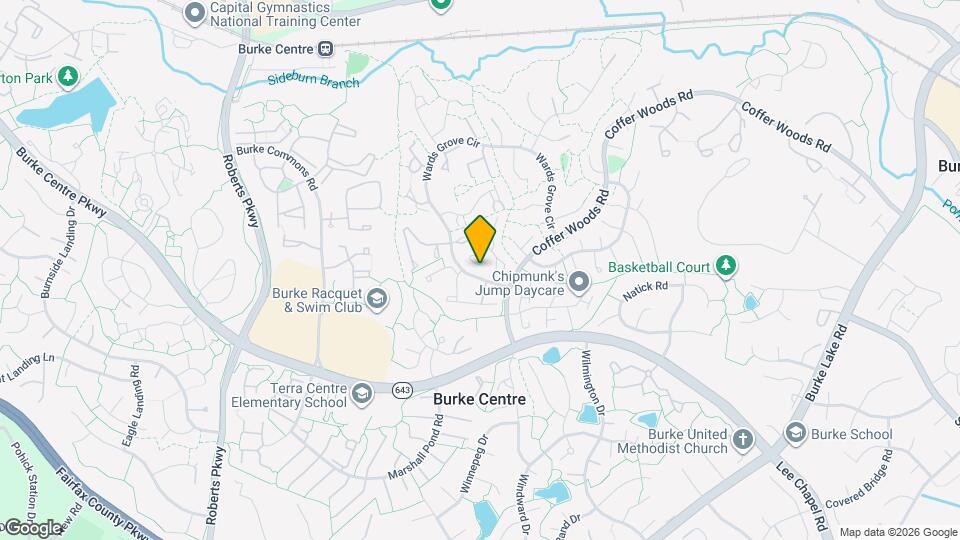 5907 Wood Sorrels Ct Map and Location Details