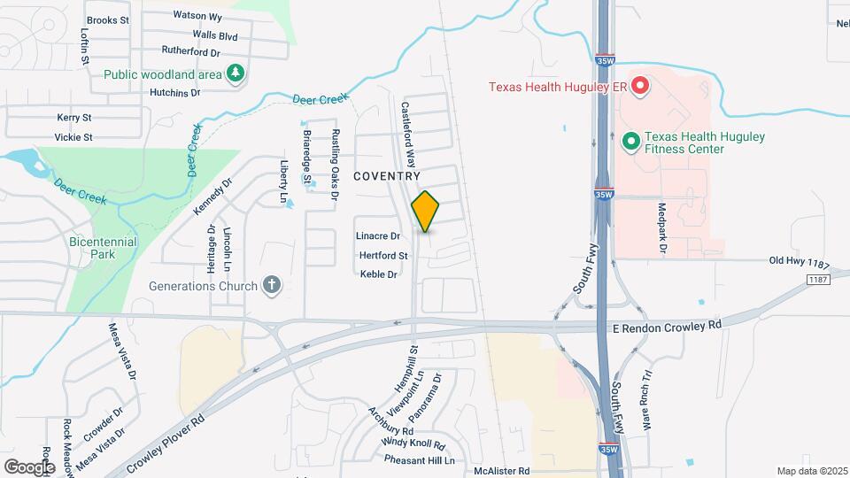 12112 Castleford Way Map and Location Details