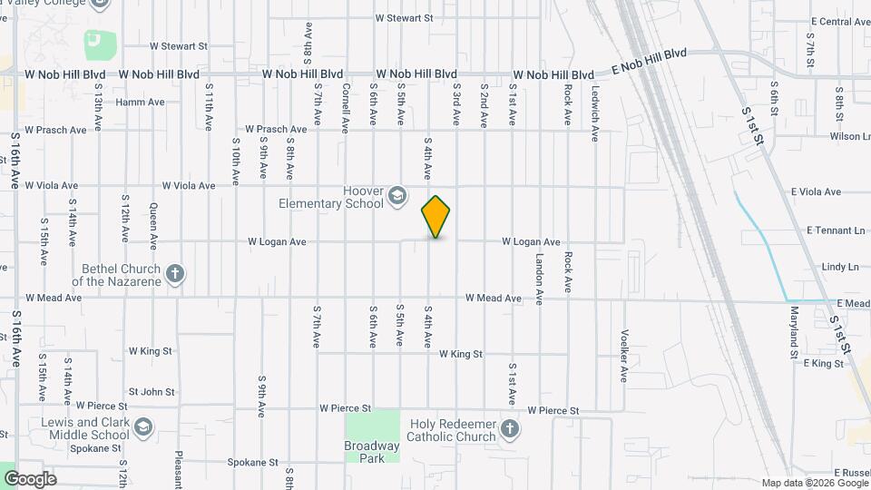 1401 S 4th Ave Map and Location Details