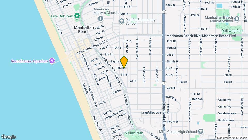 818 6th St Map and Location Details