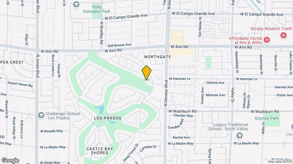 4921 Cedar Lawn Way Map and Location Details