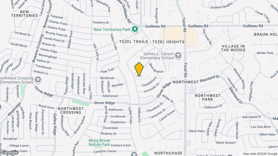 9227 Linbrooke Map and Location Details