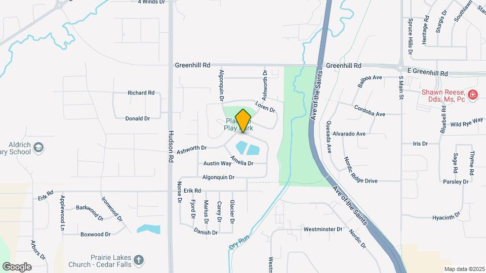 4805 Algonquin Dr Mapa y Detalles de la Ubicación