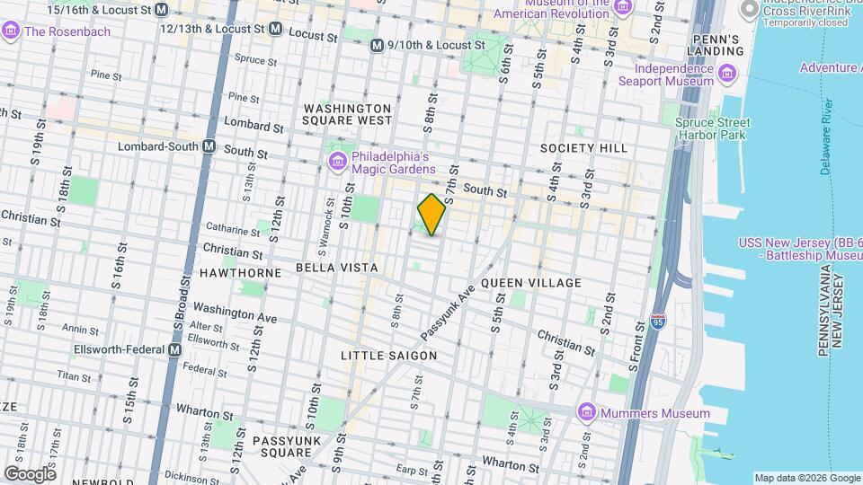 711 Clymer St Mapa y Detalles de la Ubicación