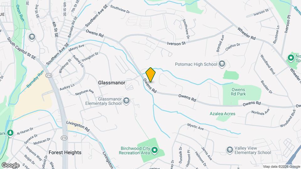 1220 Owens Rd Map and Location Details