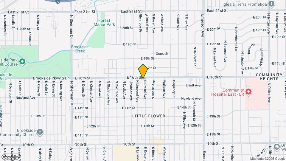 4517 E 16th St Map and Location Details