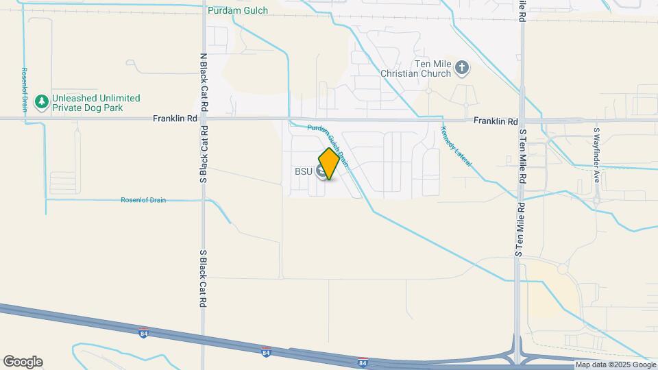 336 S Calf Crk Ave Map and Location Details