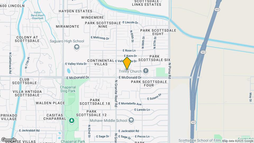 6063 N Granite Reef Rd Map and Location Details