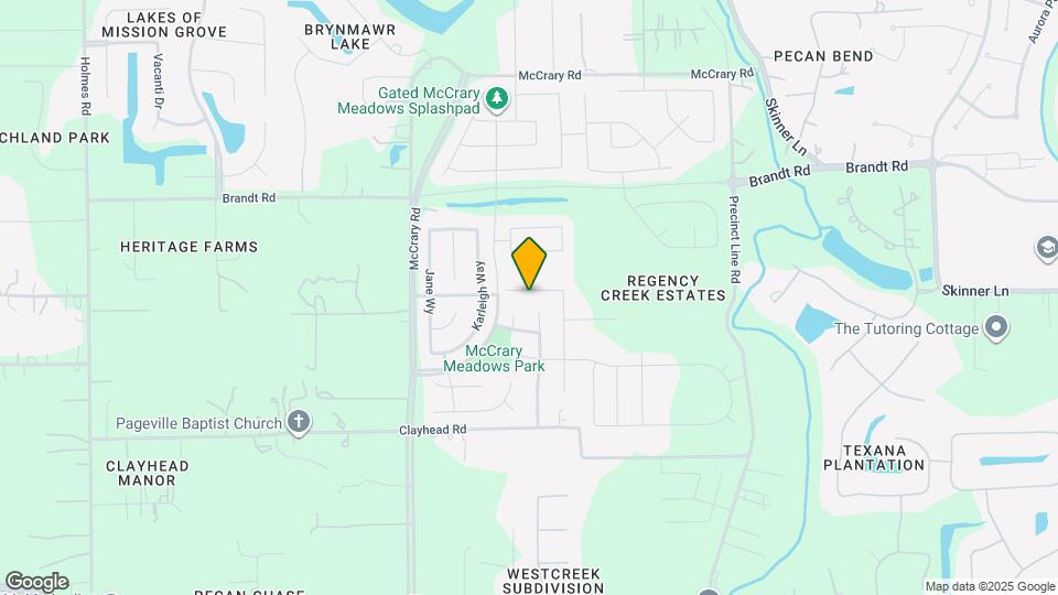 3539 Britton Burrow Way Map and Location Details