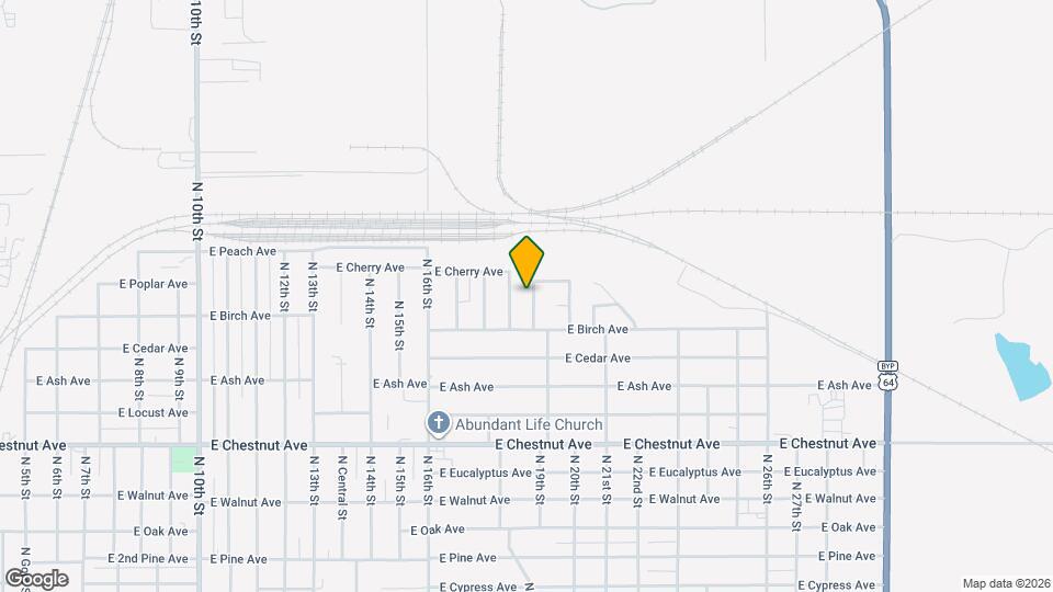 1402 N 19th St Mapa y Detalles de la Ubicación