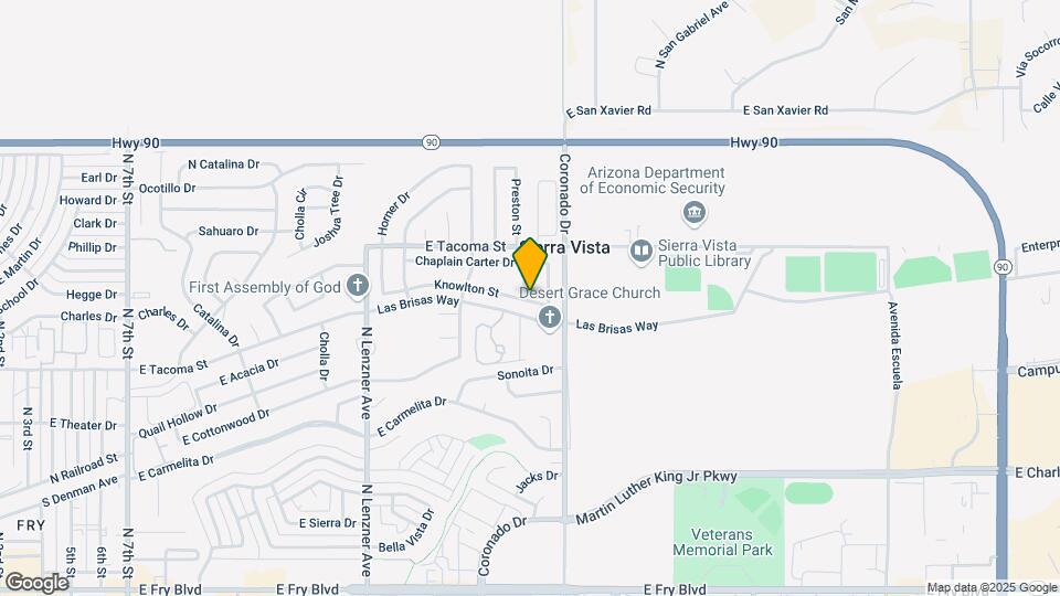869 Leonard Wood St Map and Location Details