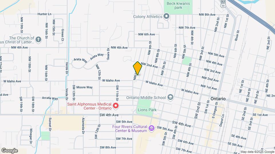 963-983 W Idaho Ave Mapa y Detalles de la Ubicación
