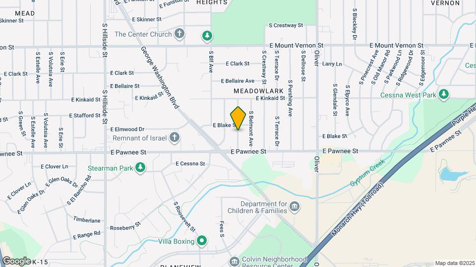 2328 S Broadview St Map and Location Details