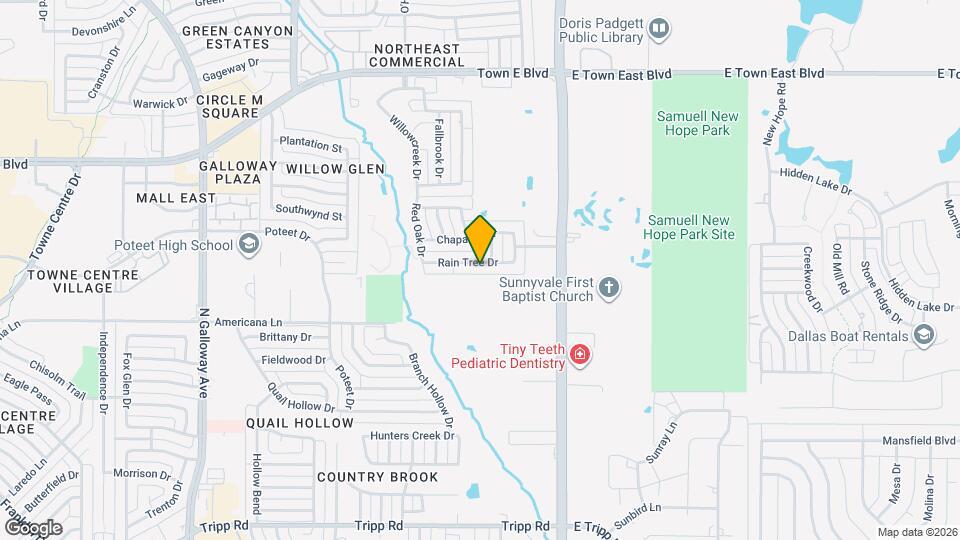 300 Rain Tree Rentals in Sunnyvale, TX