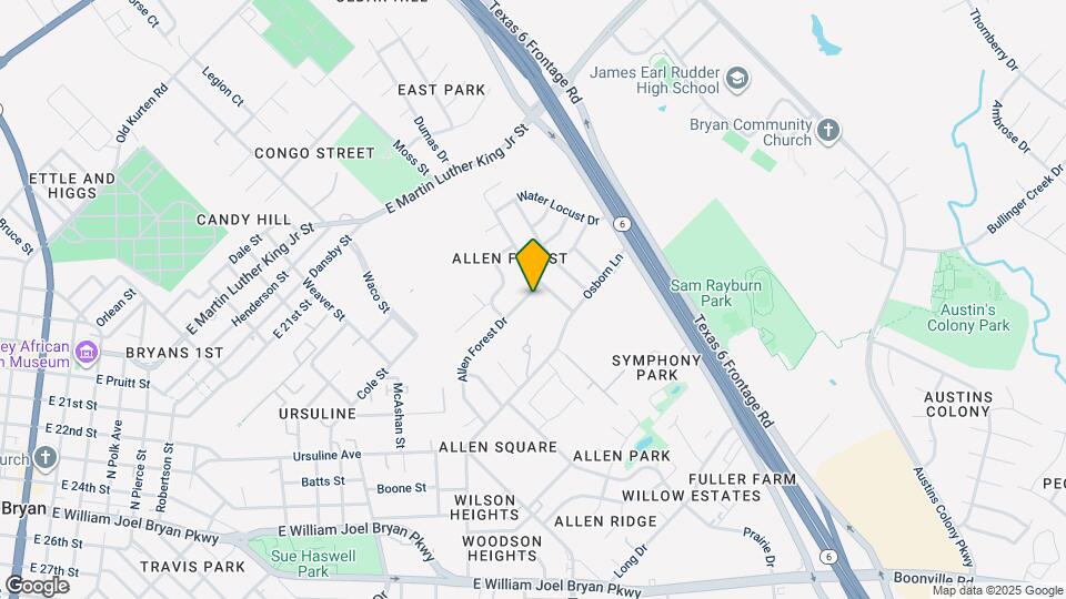 2714 Allen Forest Dr Map and Location Details