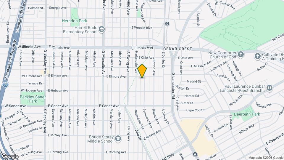 2611 Fernwood Ave Map and Location Details