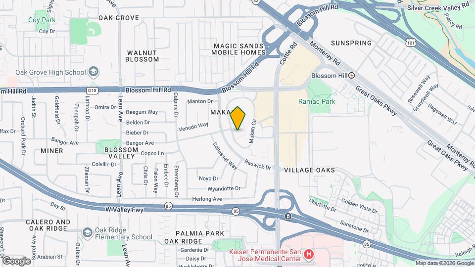 5590 Makati Cir Map and Location Details