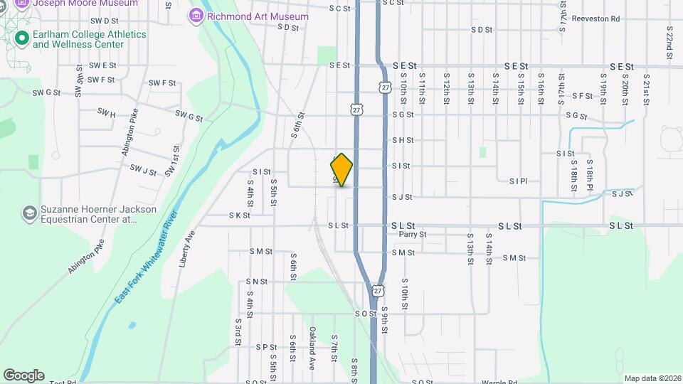 705 S J St Map and Location Details