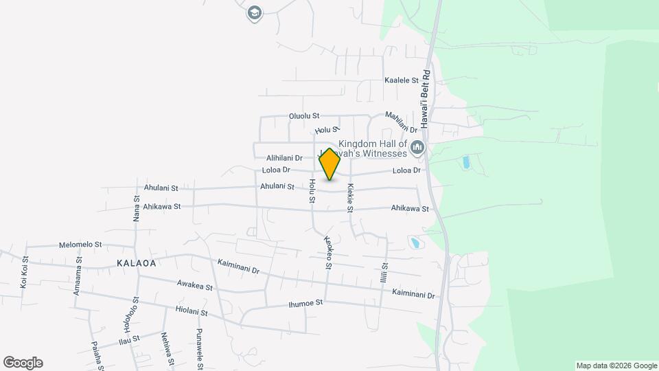 73-1149-1149 Ahulani St Mapa y Detalles de la Ubicación