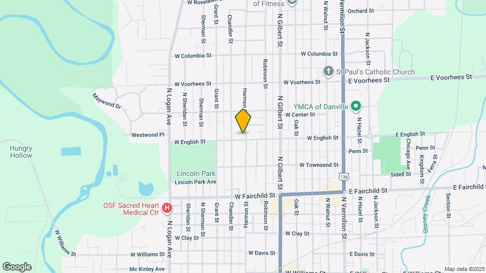 1102 Harmon St Map and Location Details