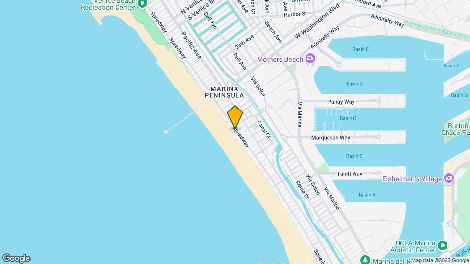 3505 Ocean Front Walk, Unit 3505 Map and Location Details
