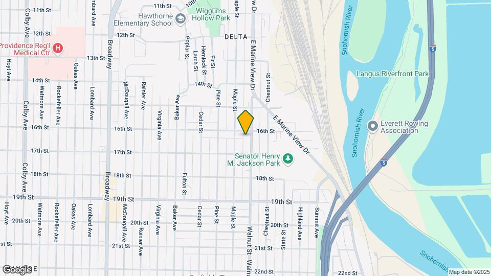 1608 Walnut St Mapa y Detalles de la Ubicación
