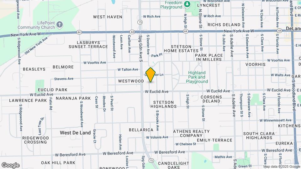 415 S Dexter Ave Map and Location Details
