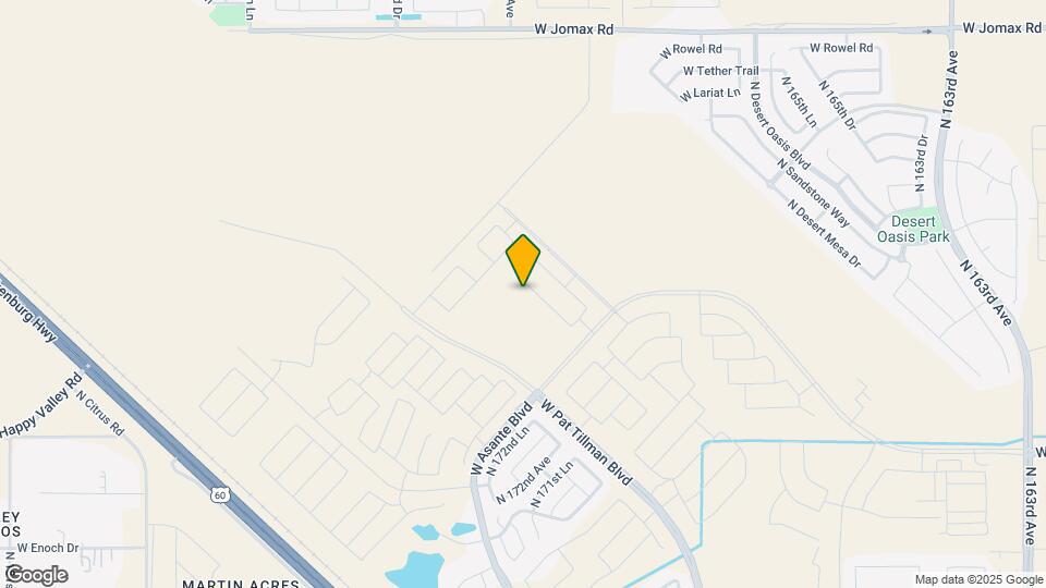 17361 W Smoketree Dr Map and Location Details