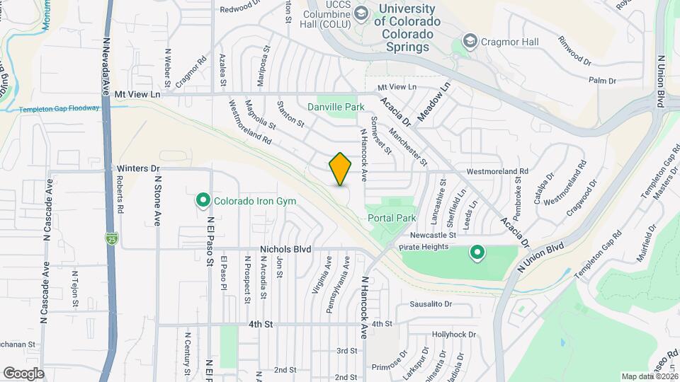 3760 Scott Ln Mapa y Detalles de la Ubicación