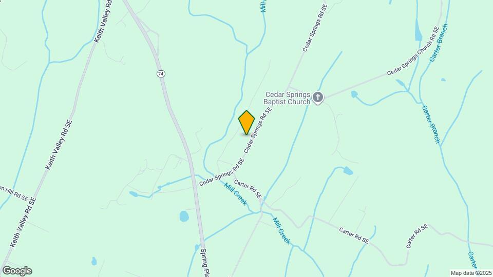 962 Cedar Springs Rd SE Map and Location Details