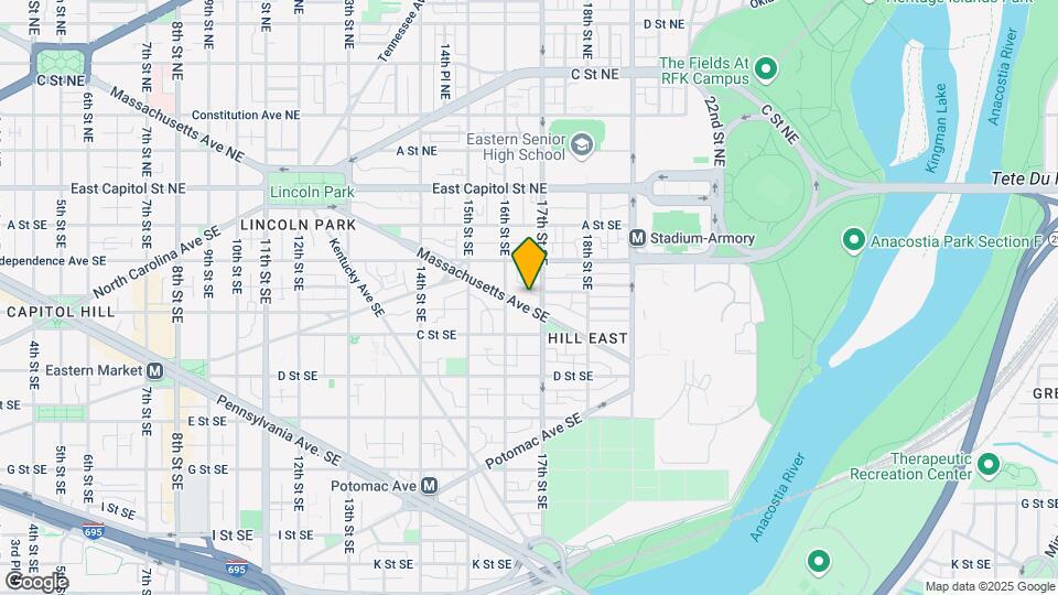 1628 Massachusetts Ave Mapa y Detalles de la Ubicación