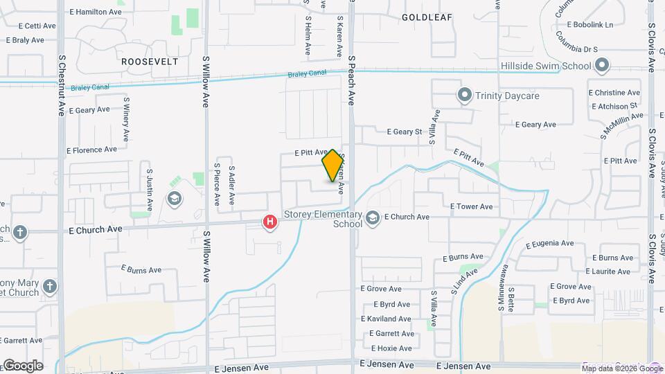 5165 E Belgravia Ave Map and Location Details