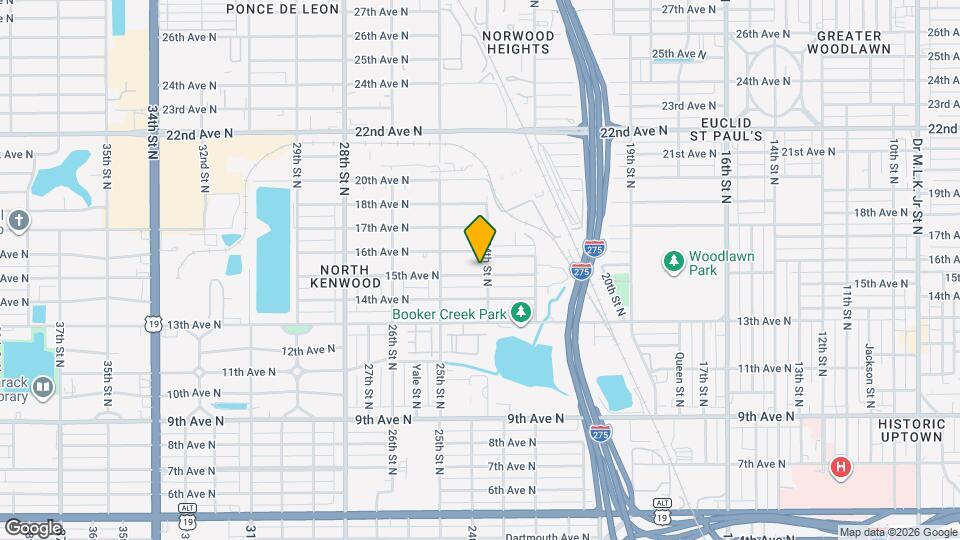 2411 15th Ave N Map and Location Details