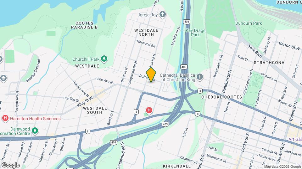 136 Glen Rd Map and Location Details