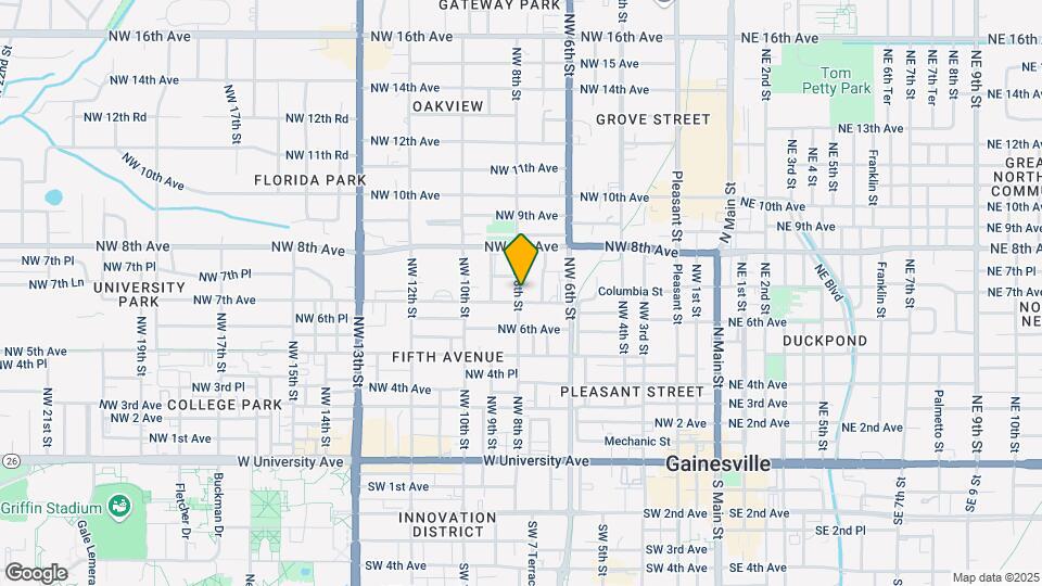 714 NW 8th St Mapa y Detalles de la Ubicación