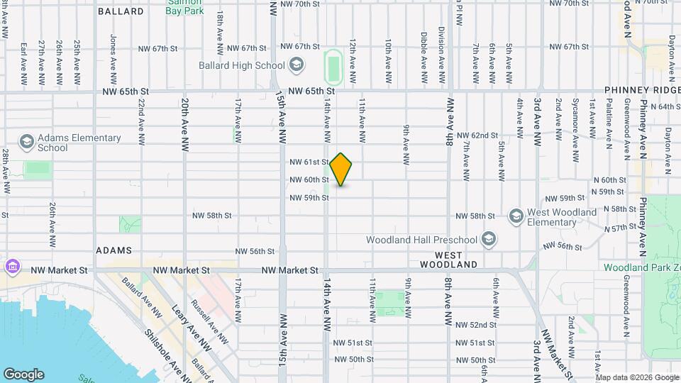 1142 NW 59th St Map and Location Details