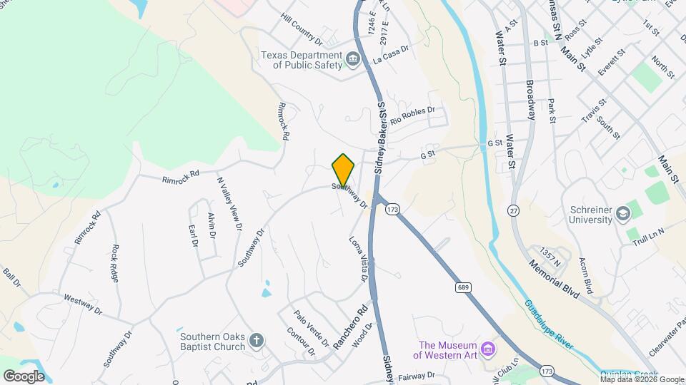 100 Chula Vista Dr Map and Location Details