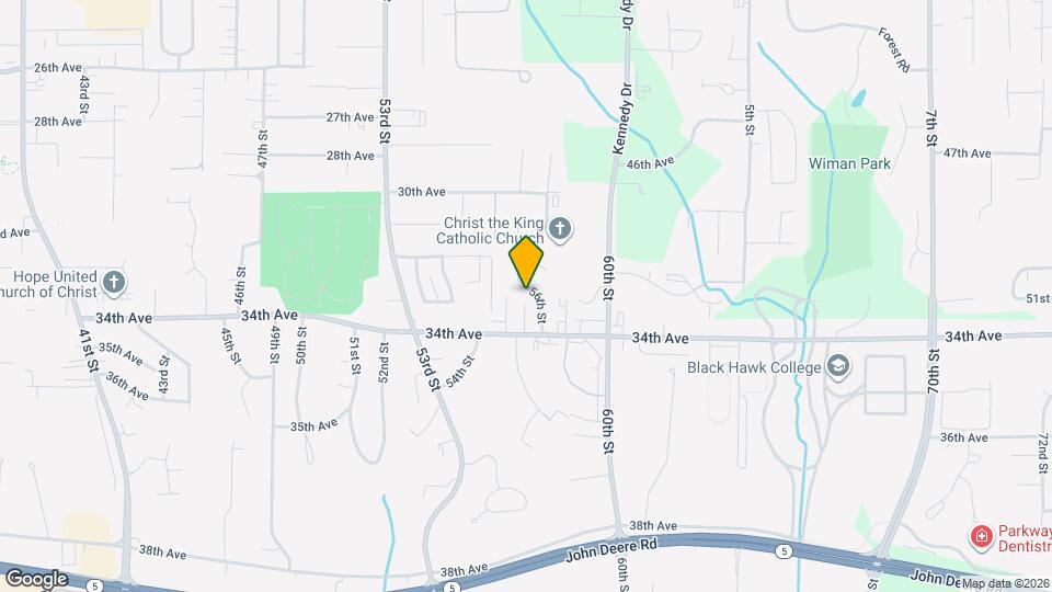 3305 56th St Map and Location Details