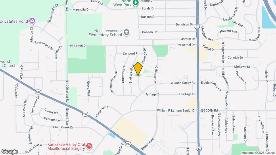 760 Heritage Dr Map and Location Details