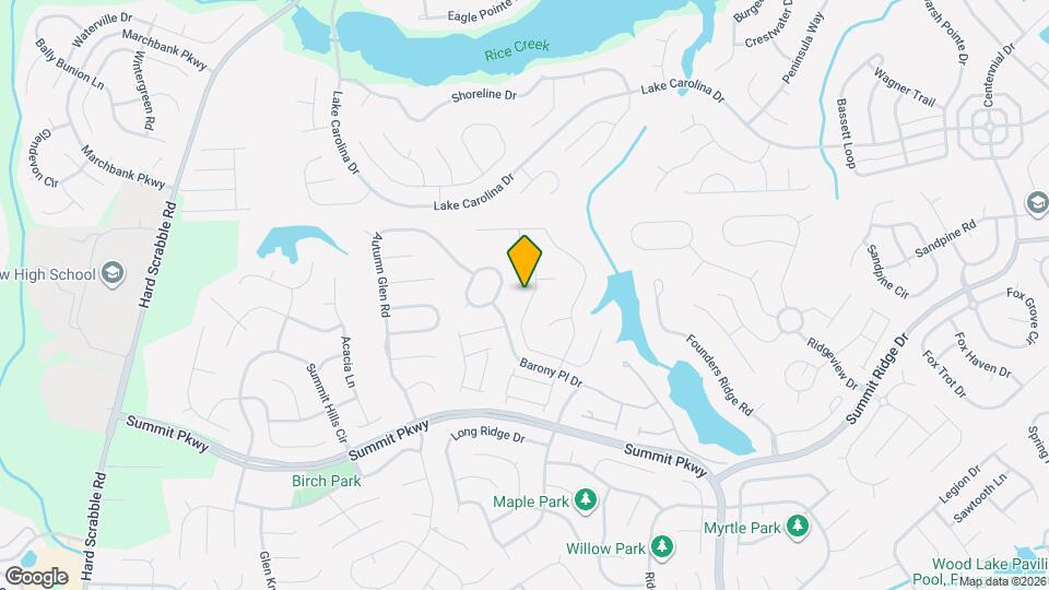422 Indigo Ridge Dr Map and Location Details
