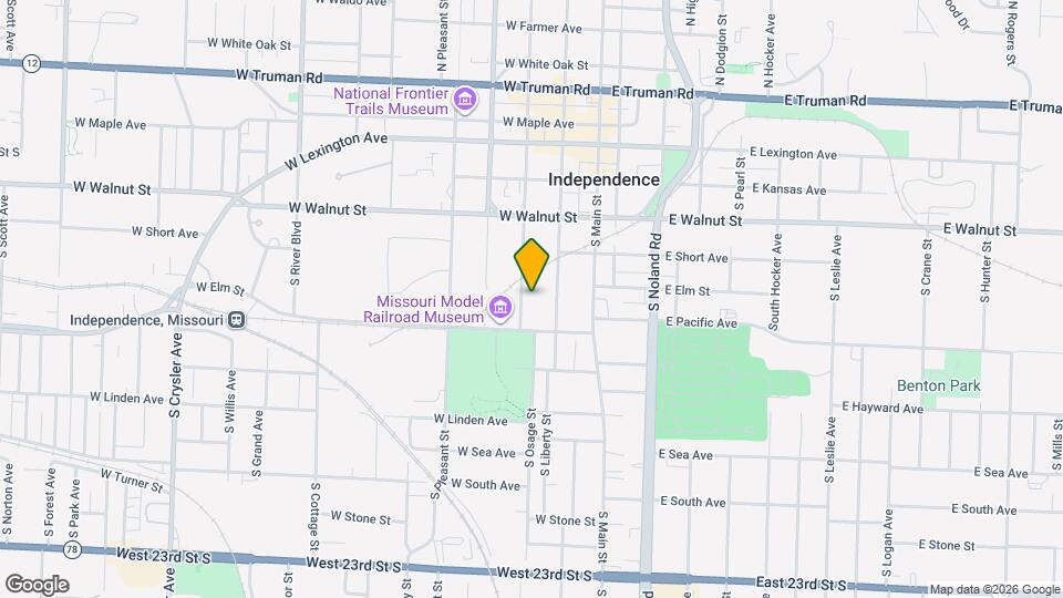 511 S Osage St Map and Location Details