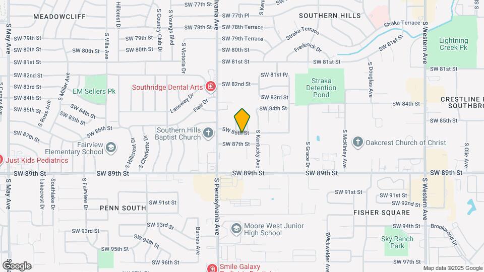 1640 SW 86th St Map and Location Details