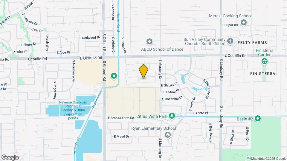 4190 S Santa Rita Way Mapa y Detalles de la Ubicación