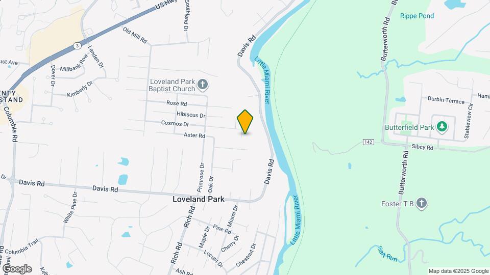 2085 Cosmos Dr Map and Location Details